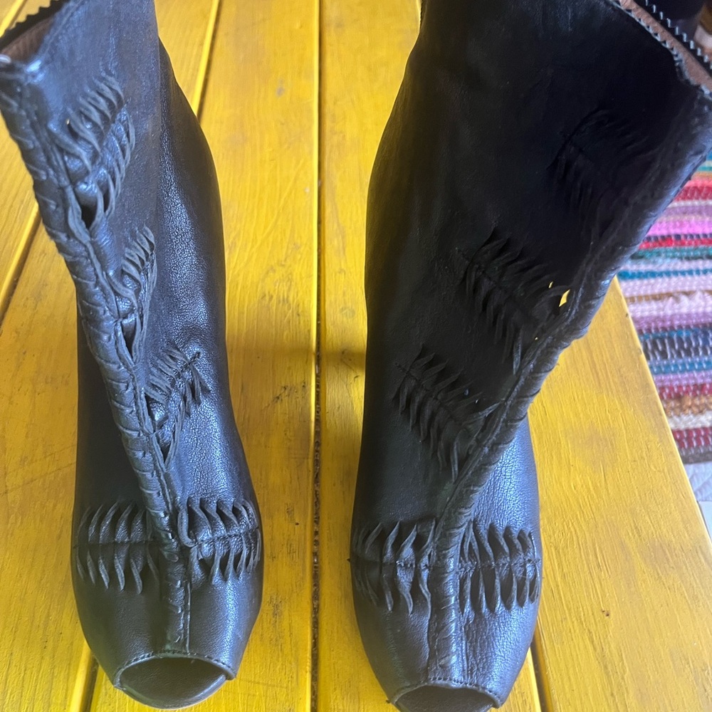 Sam Edelman Black Ankle Booties